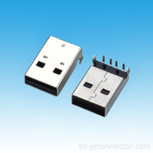 Conector USB A/M DIP 90 °